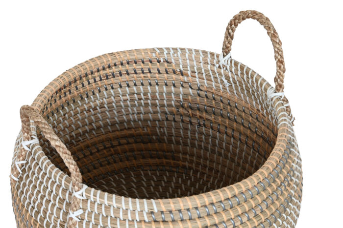 DC 205053 1 5 - Cesta set 2 seagrass 40x40x24 9 natural